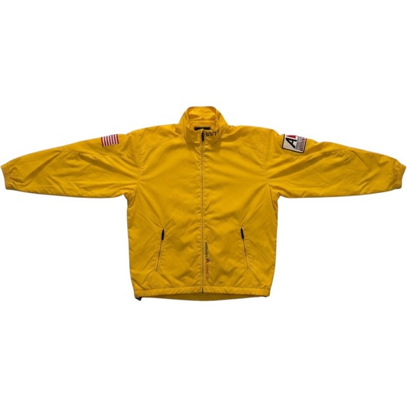 Other - NWT American Living Yachting Jacket Yellow Sailing Windbreaker Men's Medium US-7